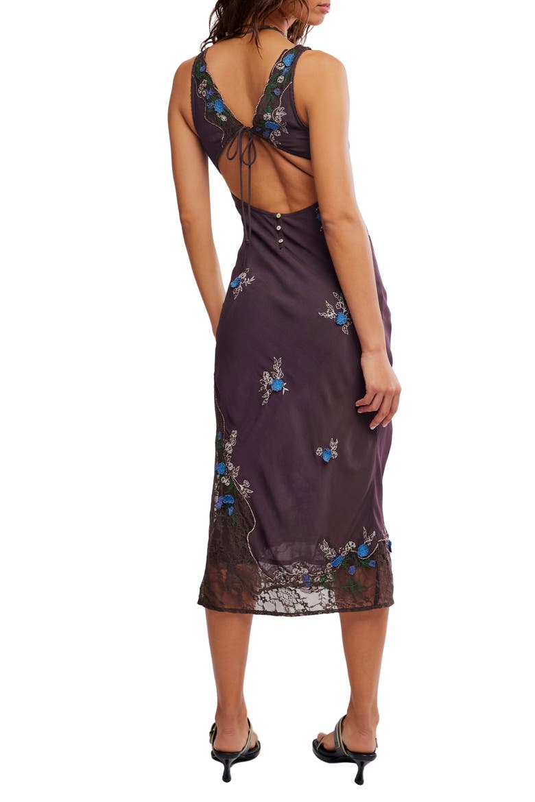 Meet Again Midi Dress, Alternate, color, DOUBLE ESPRESSO