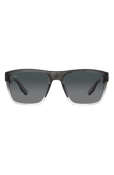 Paunch XL 59mm Gradient Square Sunglasses