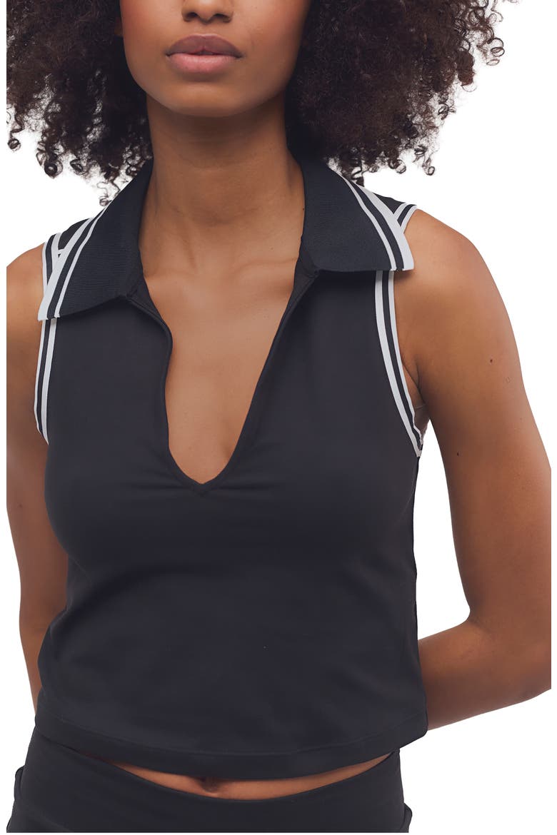 FP Movement Forehand Polo, Main, color, BLACK