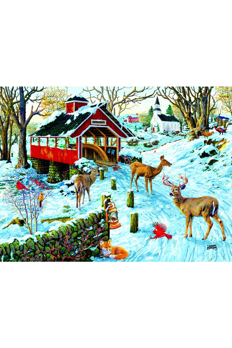 End of Day Crossing 300 piece Jigsaw Puzzle for Adults, Alternate, color, Multicolor