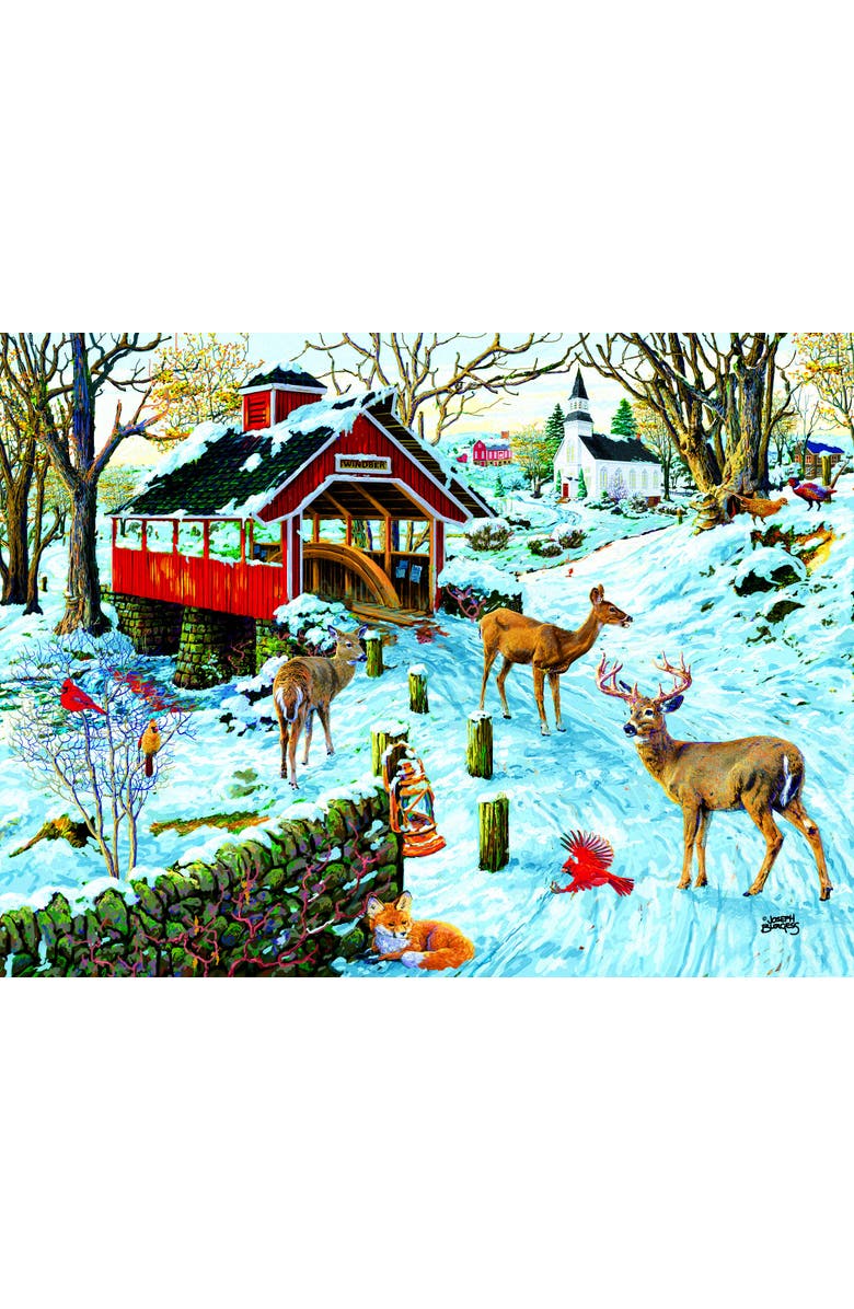 Sunsout End of Day Crossing 300 piece Jigsaw Puzzle for Adults, Alternate, color, Multicolor