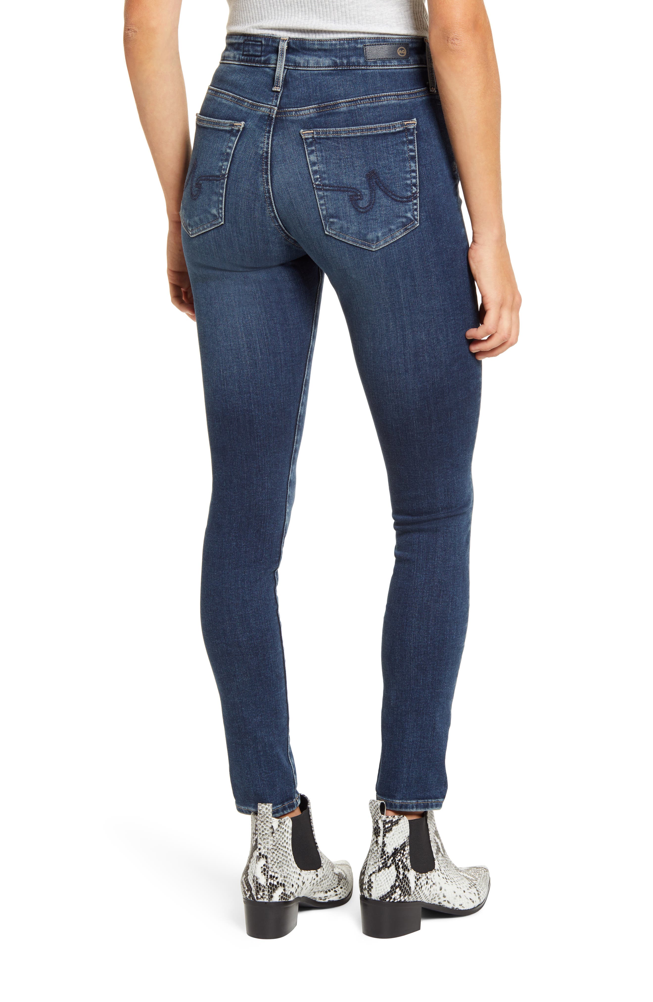 AG The Farrah High Waist Skinny Jeans (Women) | Nordstromrack