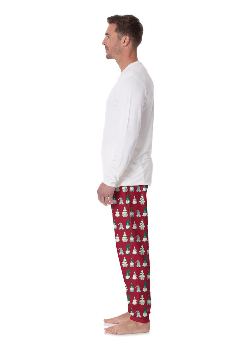 KicKee Pants Holiday Print Fleece Performance Joggers, Alternate, color,