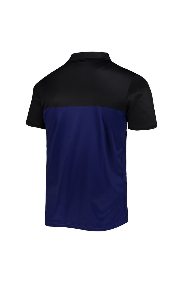 FOCO Men's FOCO Black/Purple Baltimore Ravens Retro Colorblock Polo, Alternate, color, 