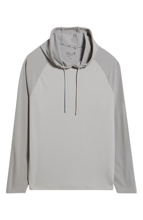 Johnnie-o Penns Performance Hoodie In Gray