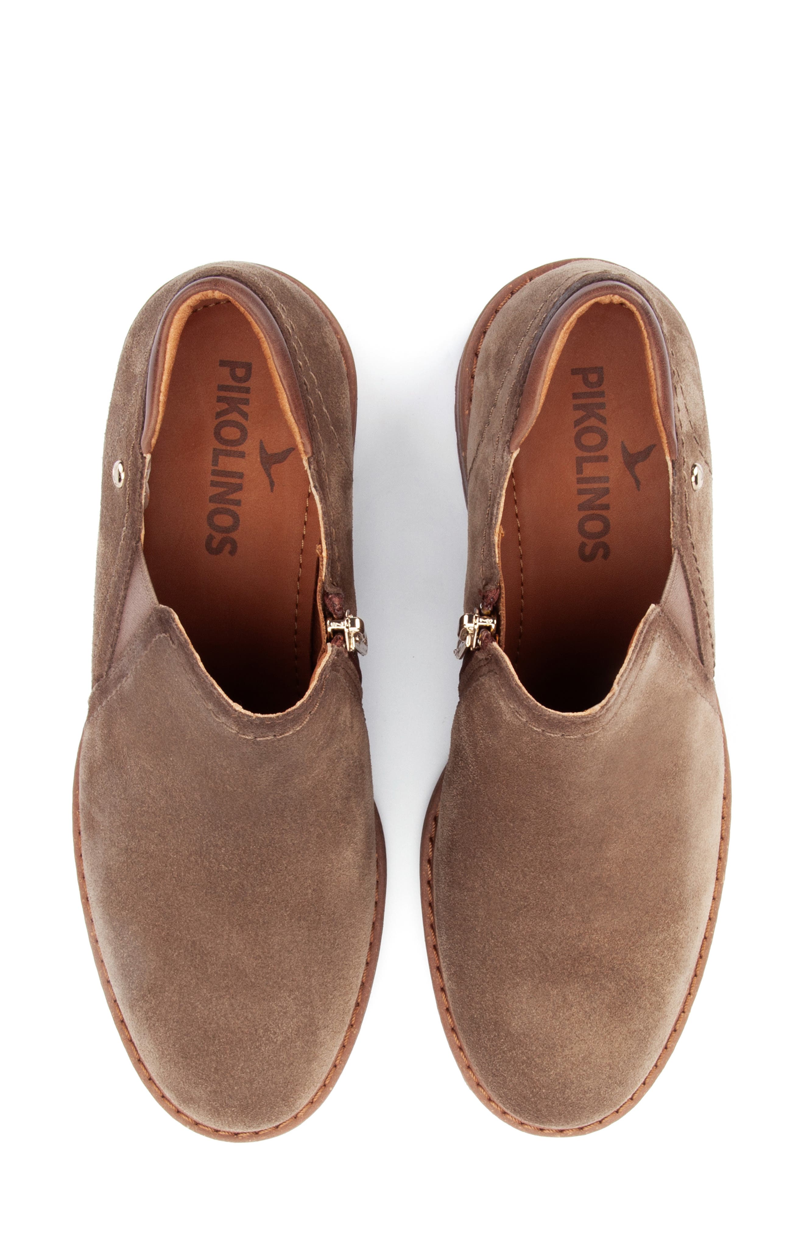 Medina Leather Bootie, Alternate, color, TAUPE