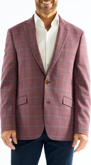 SAVILE ROW CO Windowpane Sport Coat