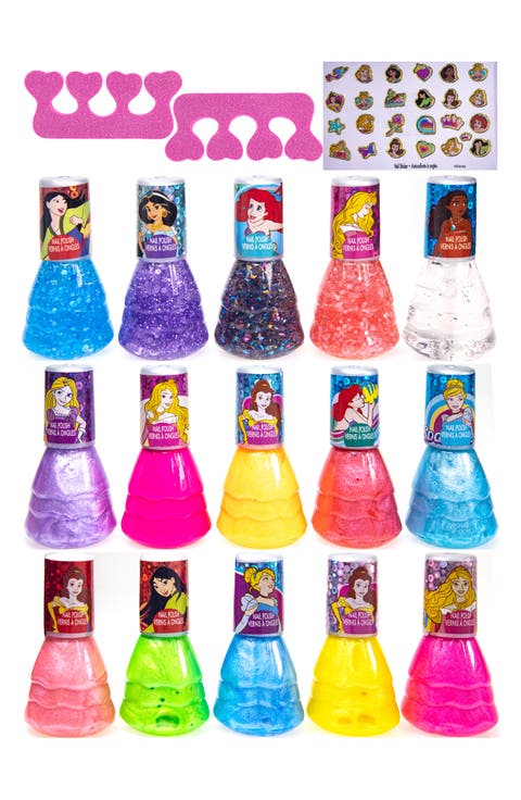x Disney® Kids' Princess 18-Piece Nail Polish Set