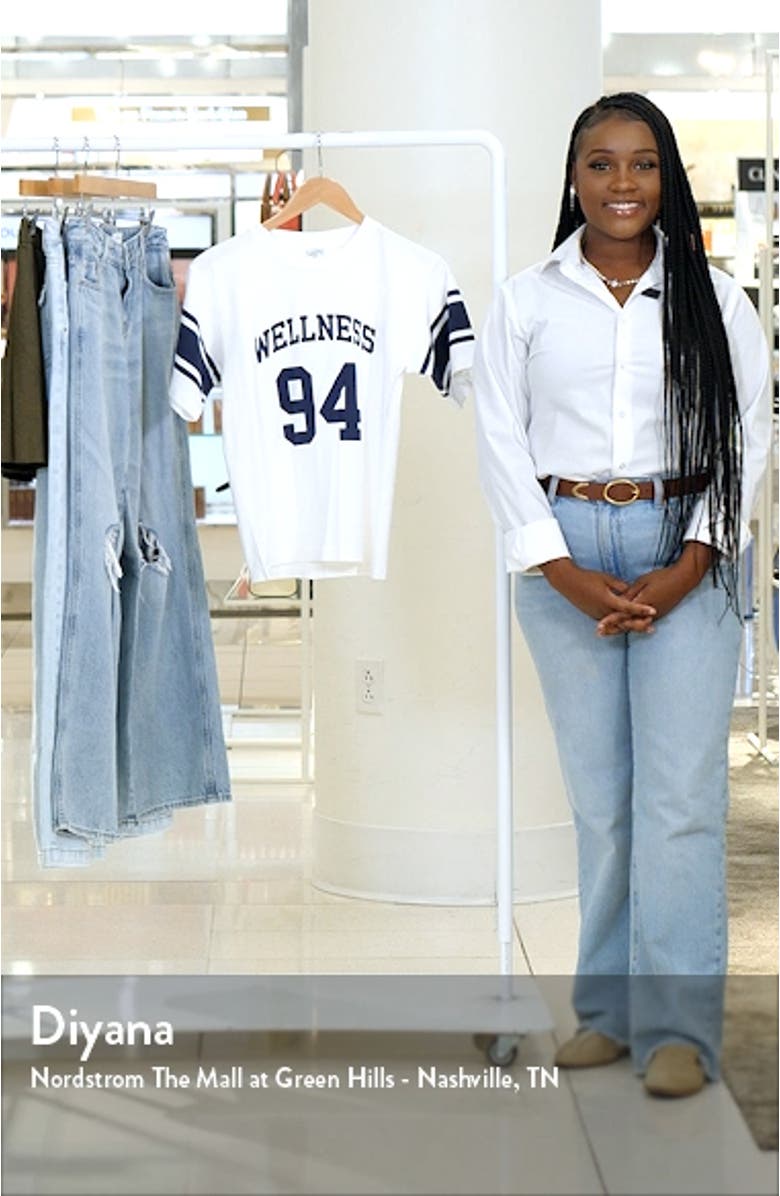 Wellness 94 Rugby Cotton Graphic T-Shirt, sales video thumbnail