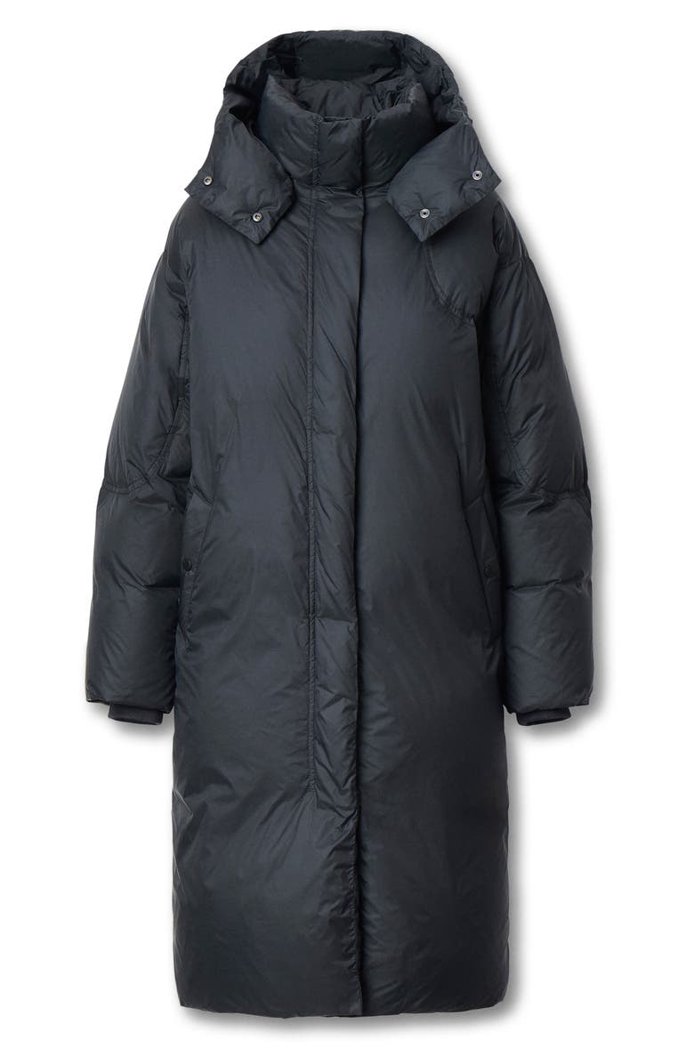 rag & bone Cadence Down Coat, Alternate, color, Black