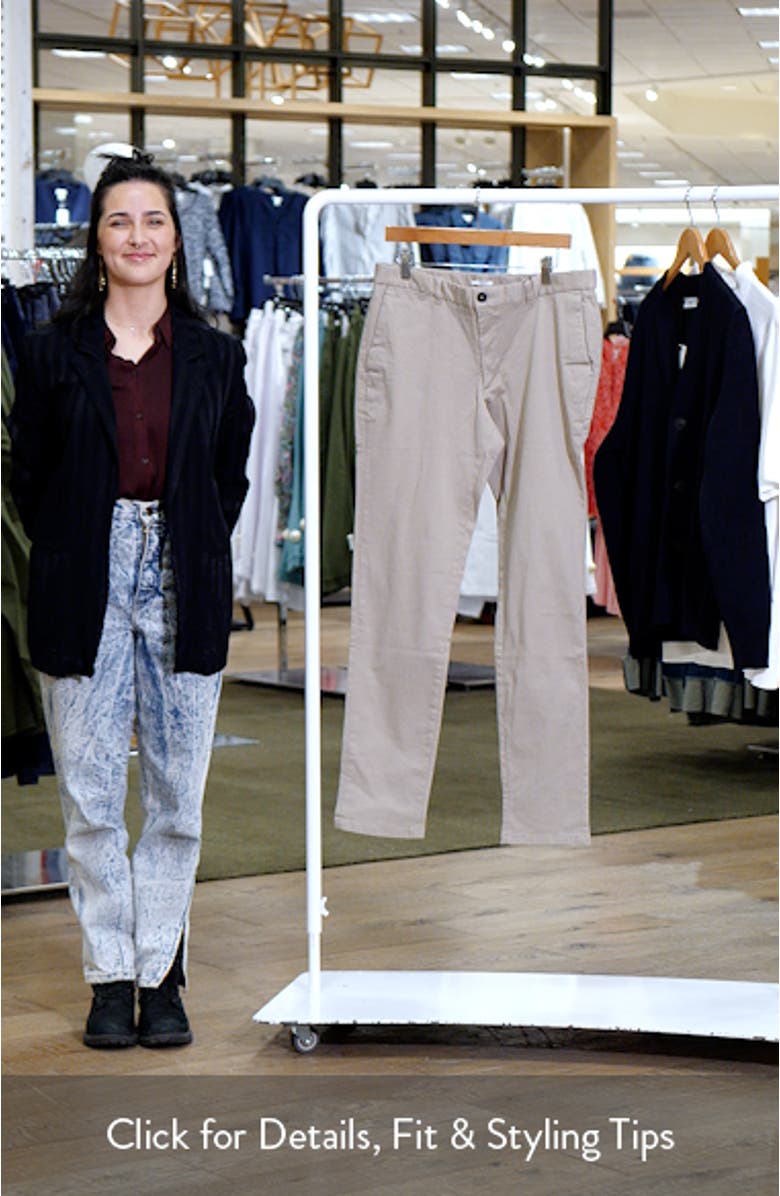 Serge Slim Fit Twill Chino Pants, sales video thumbnail