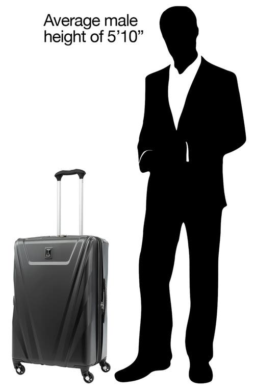 Travelpro Max Lite 5 25-inch Expandable Hardside Spinner In Black