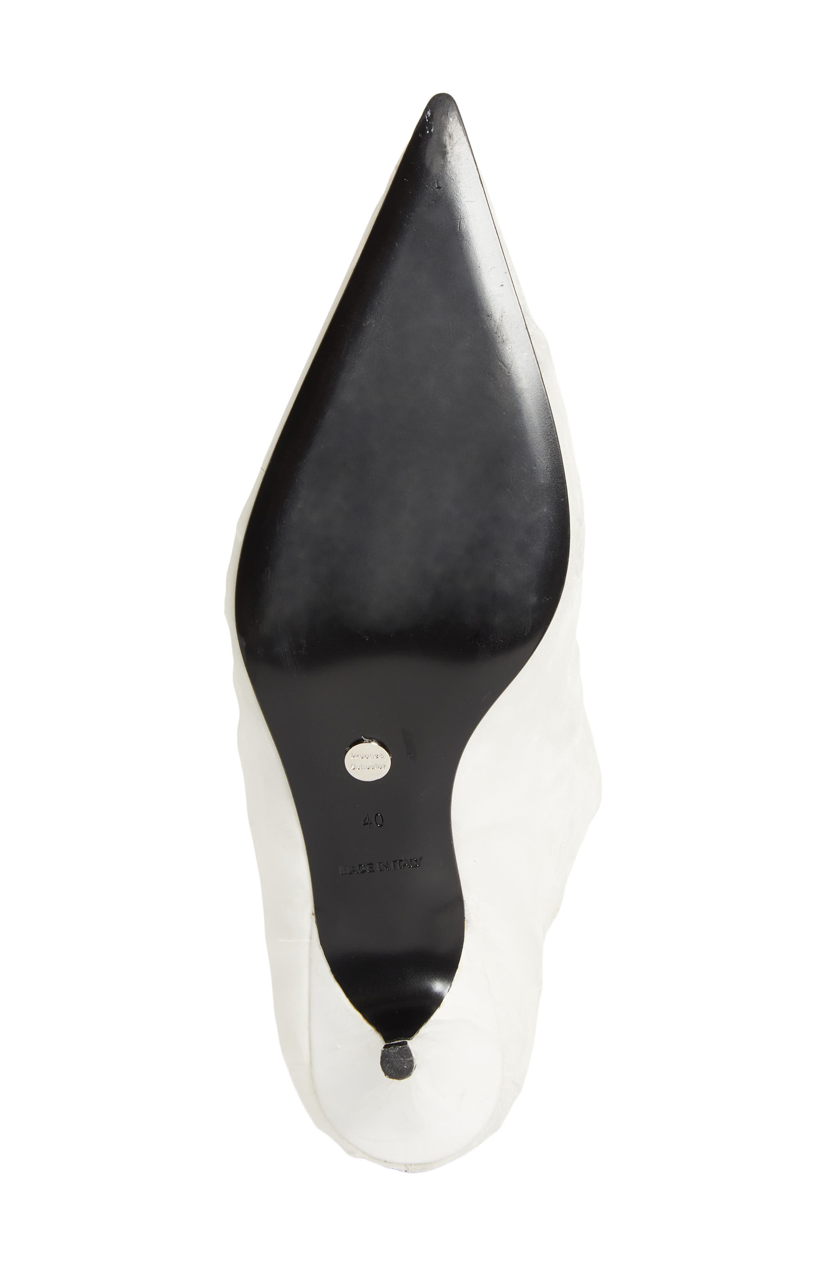 Proenza Schouler Slash Pointed Toe Pump, Alternate, color, White