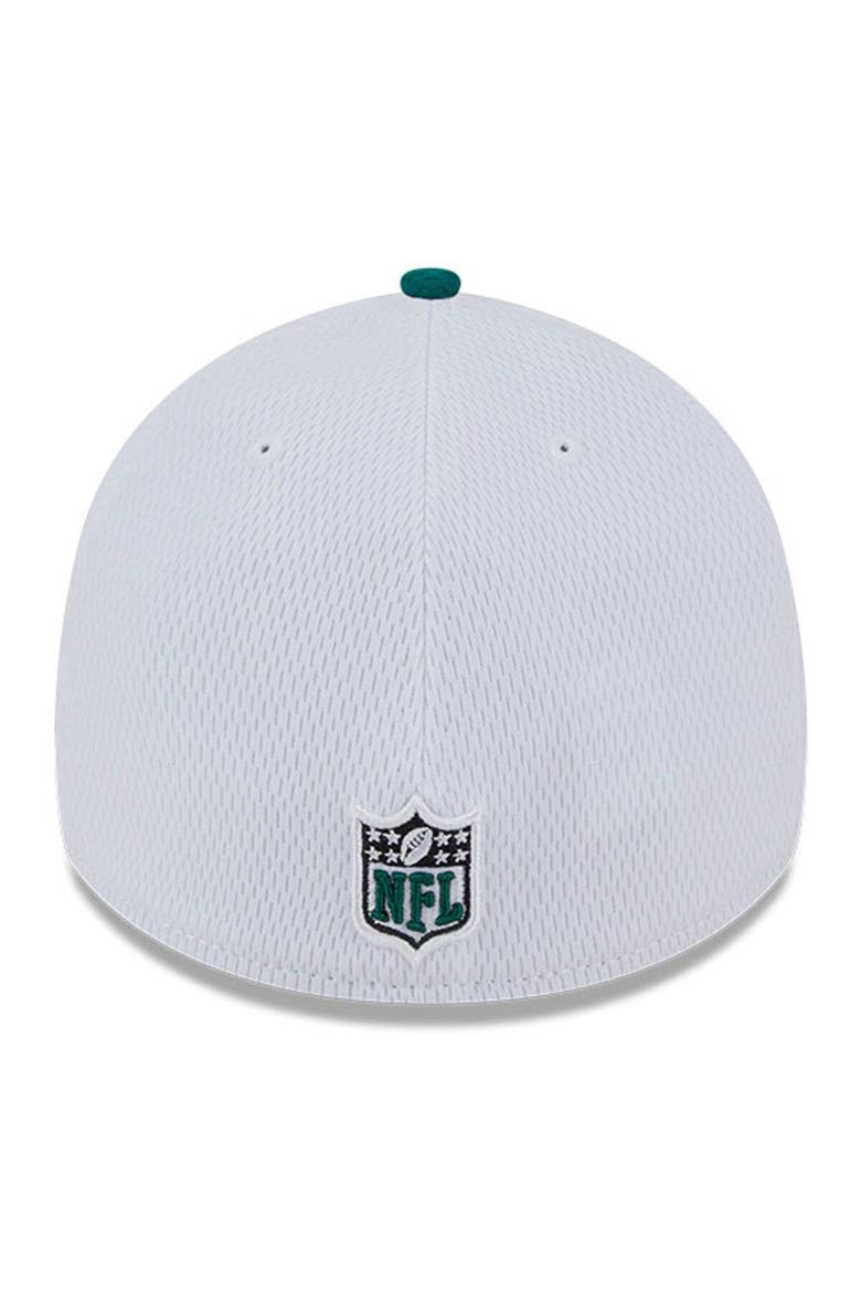 Men's New Era  White/Green New York Jets 2023 Sideline 39THIRTY Flex Hat, Alternate, color, White
