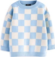 NEXT Kids' Checkerboard Sweater