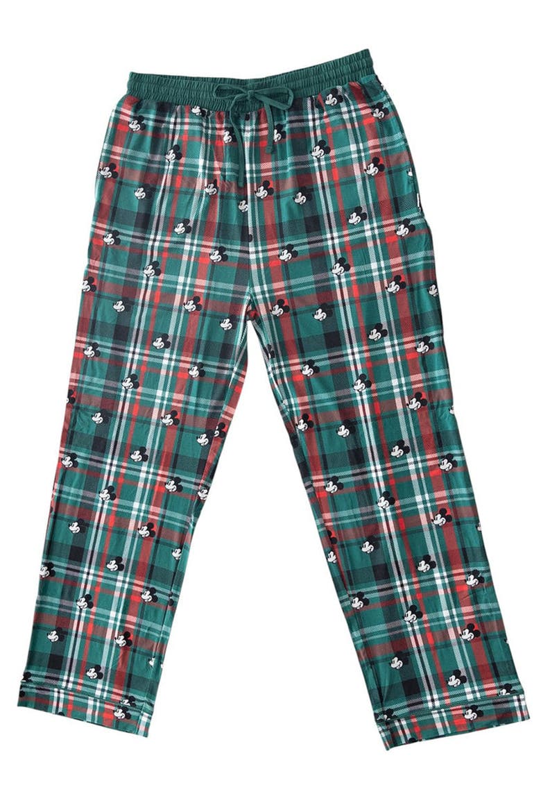 Men's Steamboat Willie Tartan Pajama Pants, Main, color, Multicolor