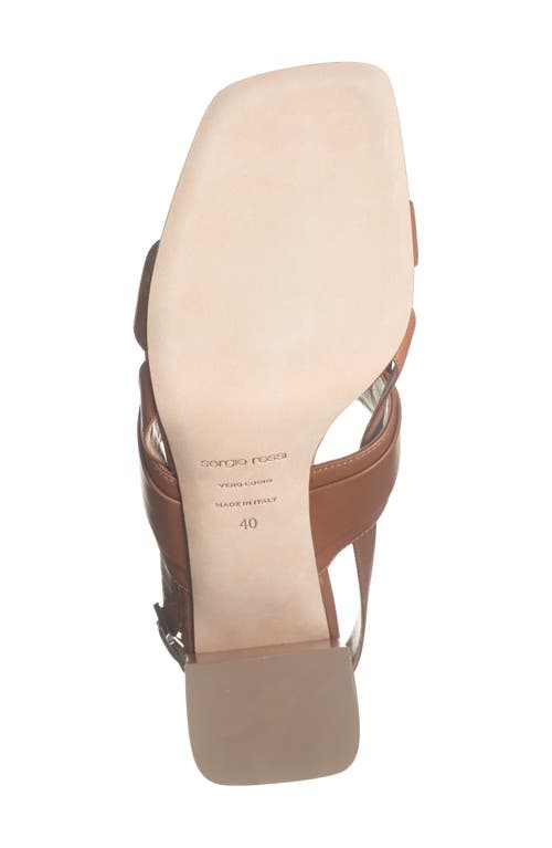 SERGIO ROSSI SERGIO ROSSI CHUNKY SLINGBACK SANDAL