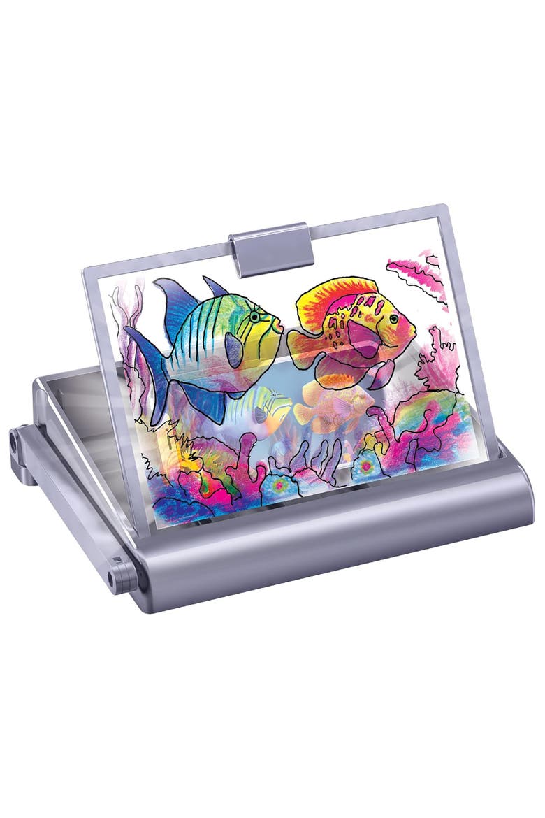 Timeless Creations 2In1 Tracing Desk Drawing Set, Kids, Alternate, color, Multicolored