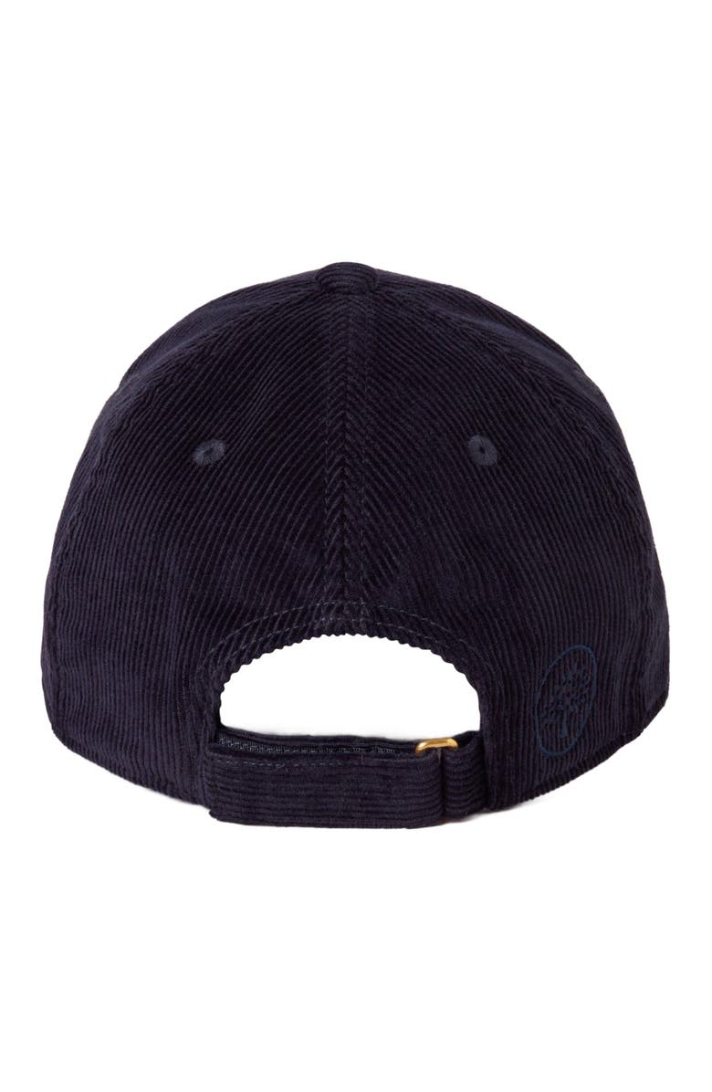 Mulberry Corduroy Baseball Cap, Alternate, color, Night Sky