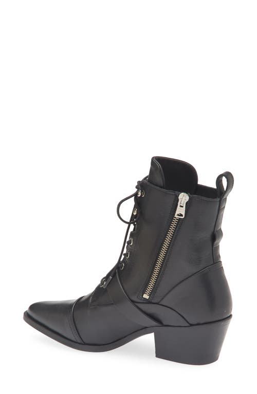 Allsaints Katy Pointed Toe Boot In Black