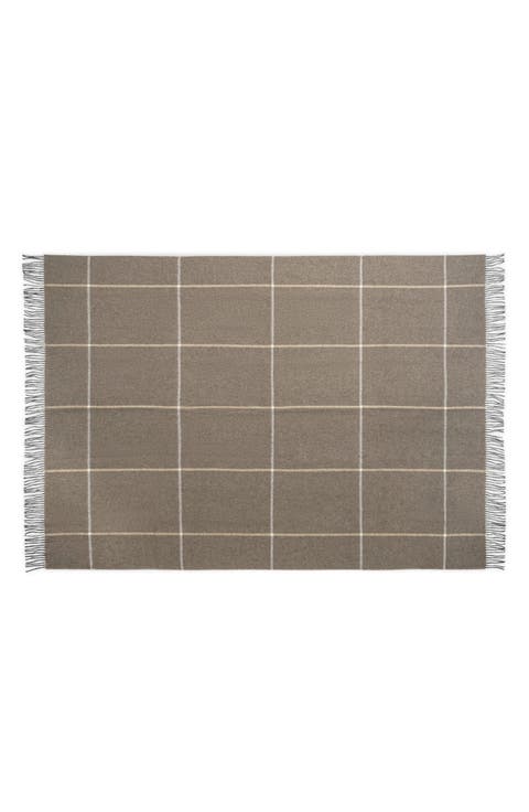 Benito Reversible Merino Wool Throw
