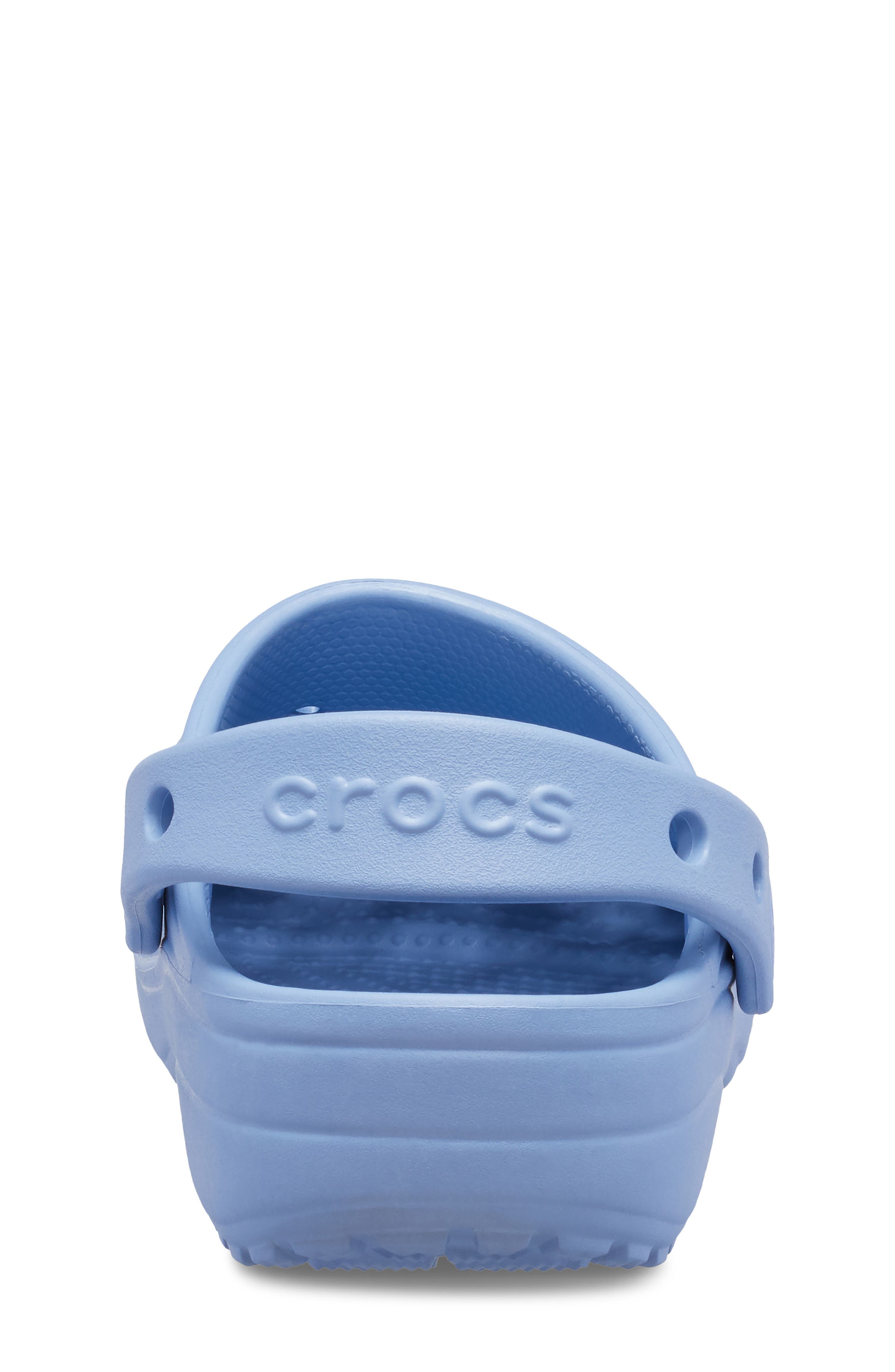 CROCS Kids' Classic Floral Cutout Clog, Alternate, color, Blue Haze