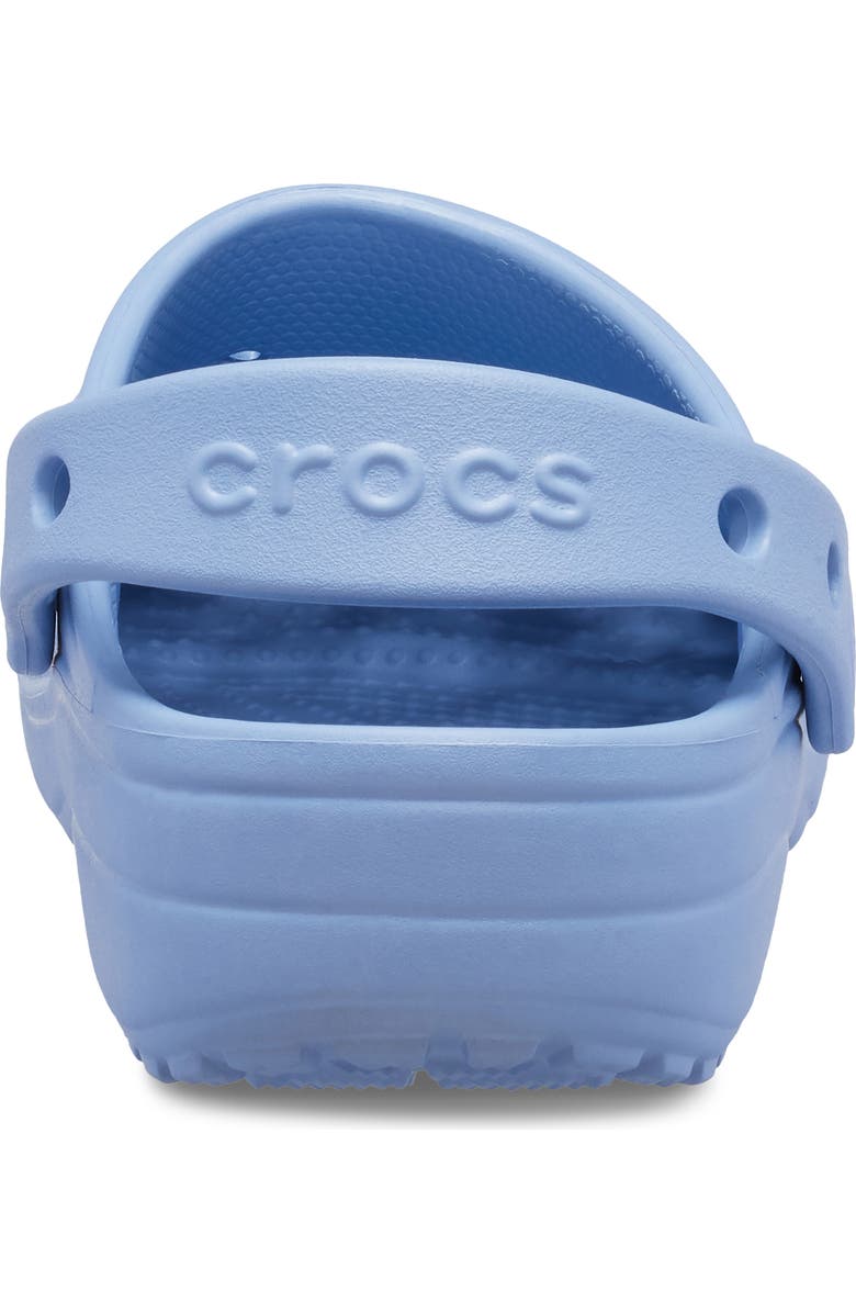 CROCS Kids' Classic Floral Cutout Clog, Alternate, color, Blue Haze
