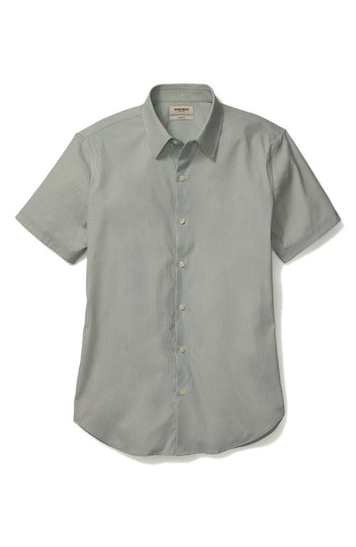 Bonobos Tech Slim Fit Geo Print Short Sleeve Button-up Shirt