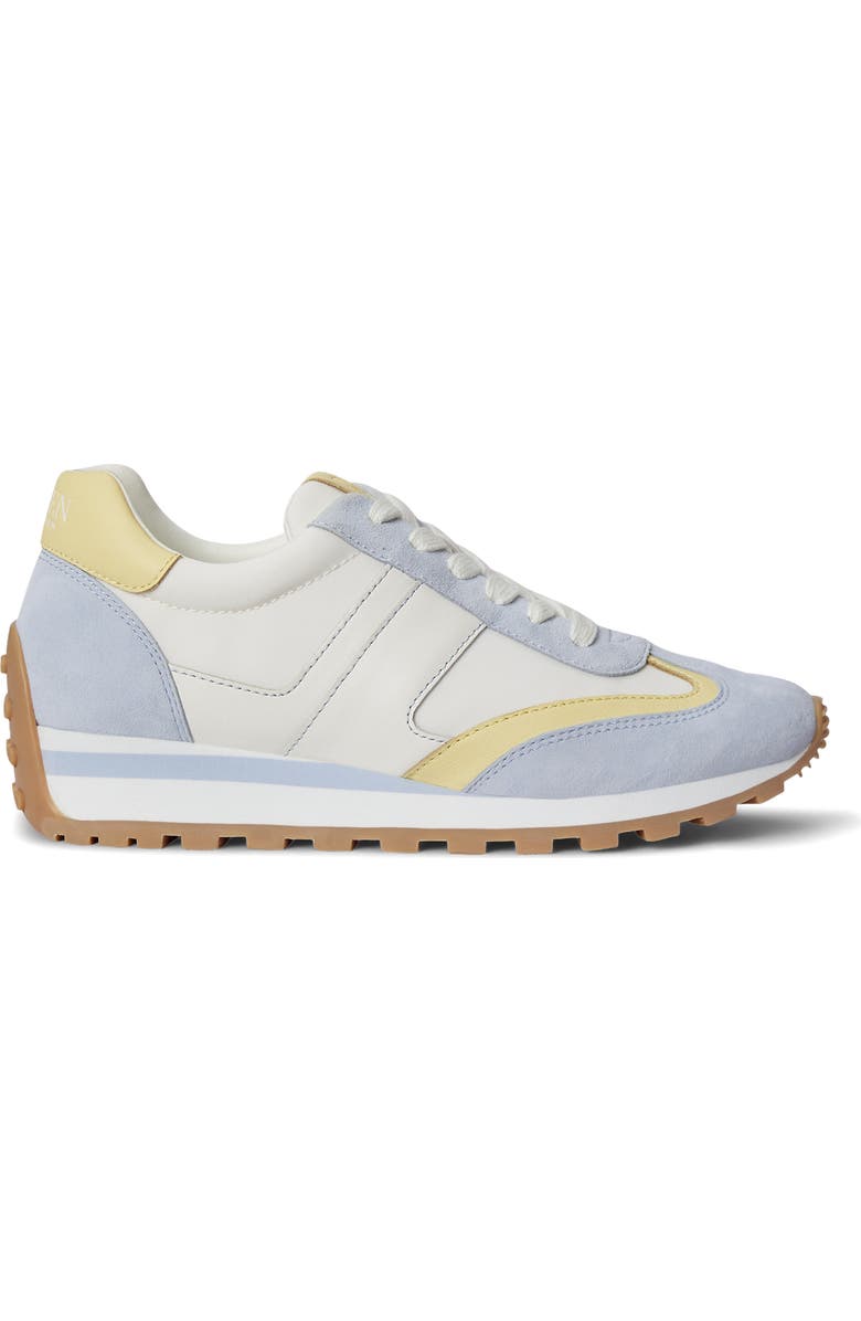 Lauren Ralph Lauren Dani Sneaker, Alternate, color, Alpine Blue/ White/ Lemon