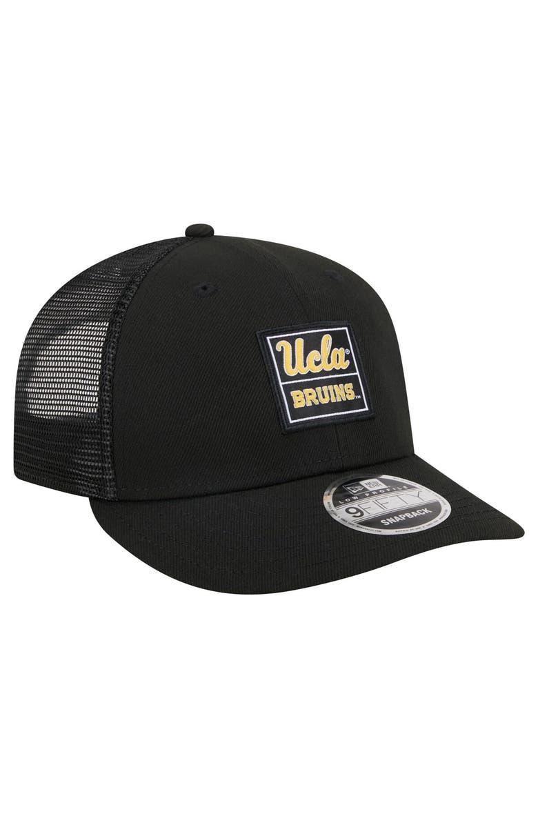 New Era Men's New Era Black UCLA Bruins Labeled 9FIFTY Snapback Hat, Alternate, color,