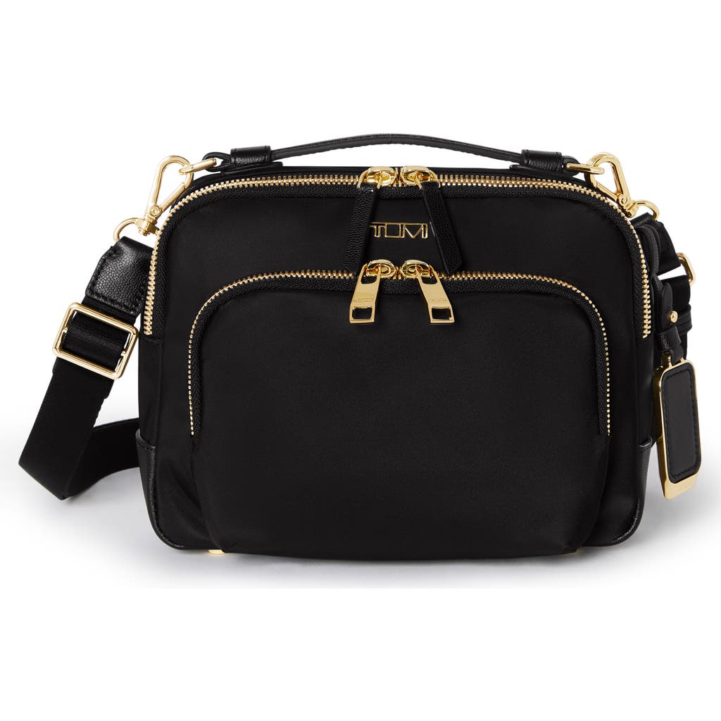 Tumi Teghan Crossbody In Black/gold