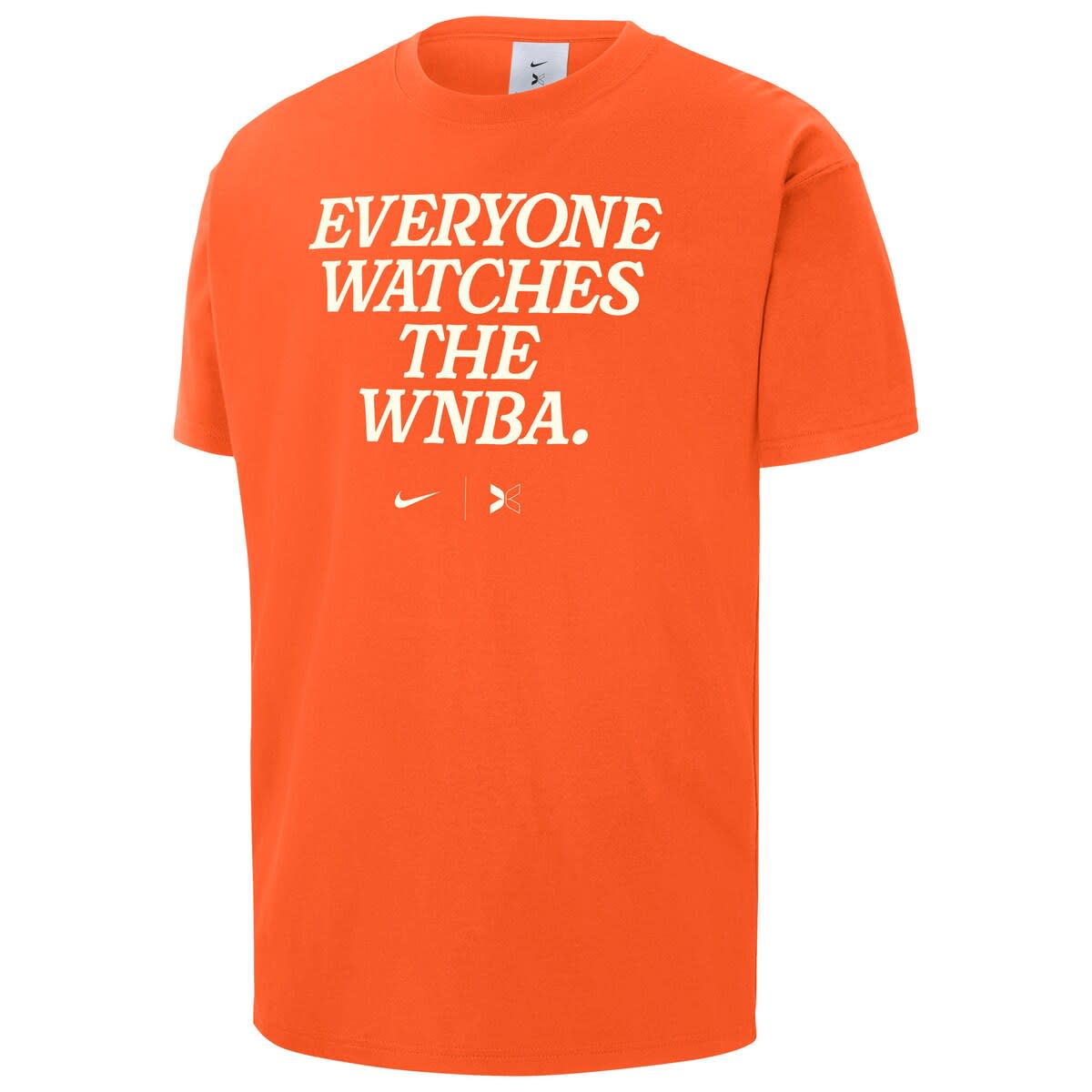 Unisex Nike x TOGETHXR Everyone Watches The WNBA Orange T-Shirt
