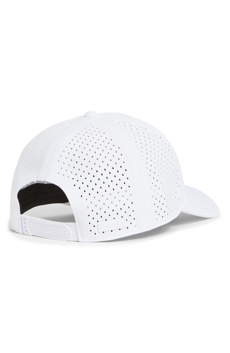 Melin Hydro Compass Snapback Cap, Alternate, color, White Gum