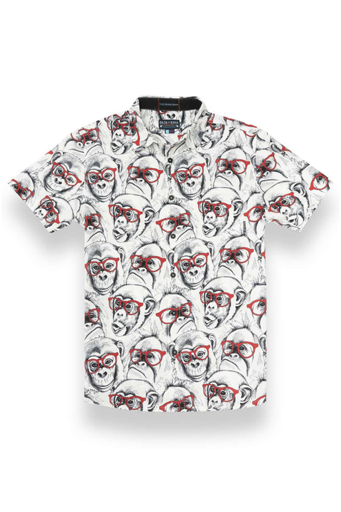 Dr. Yessir - White 7-Seas Button Up