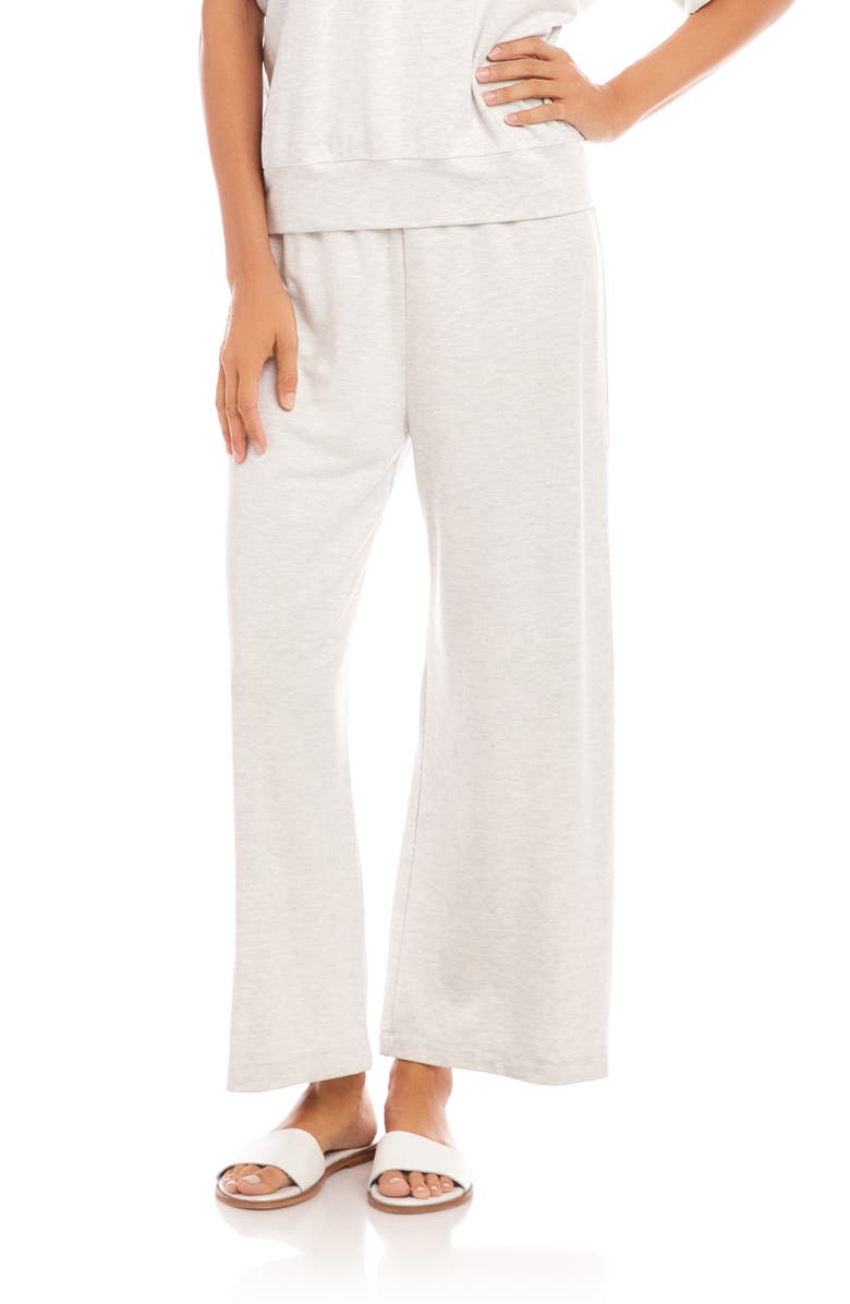 Karen Kane French Terry Crop Drawstring Pants, Main, color, 