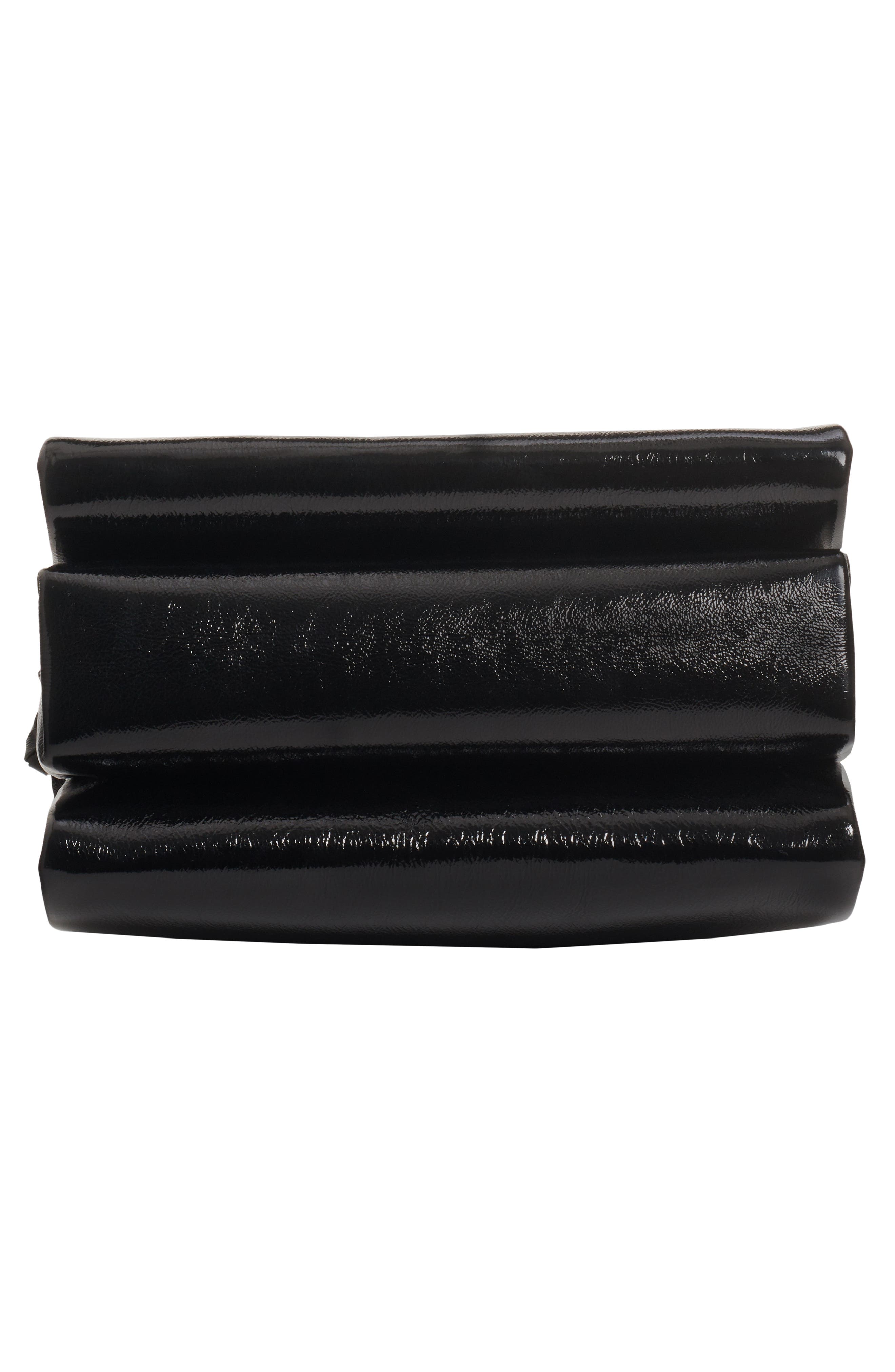 Valentino Garavani Medium V-Ring Leather Shoulder Bag, Alternate, color, 