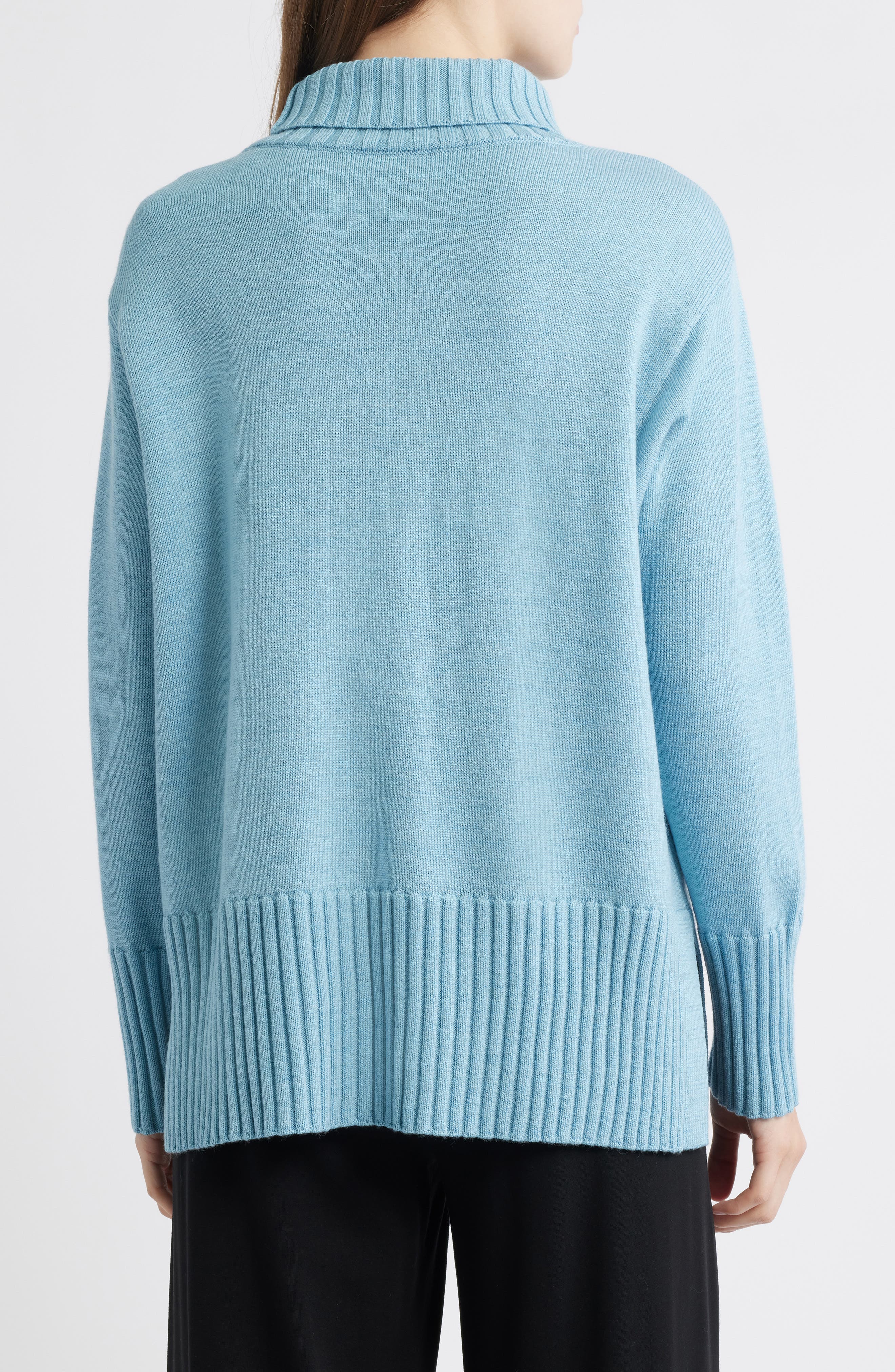 Turtleneck Merino Wool Sweater - image 2