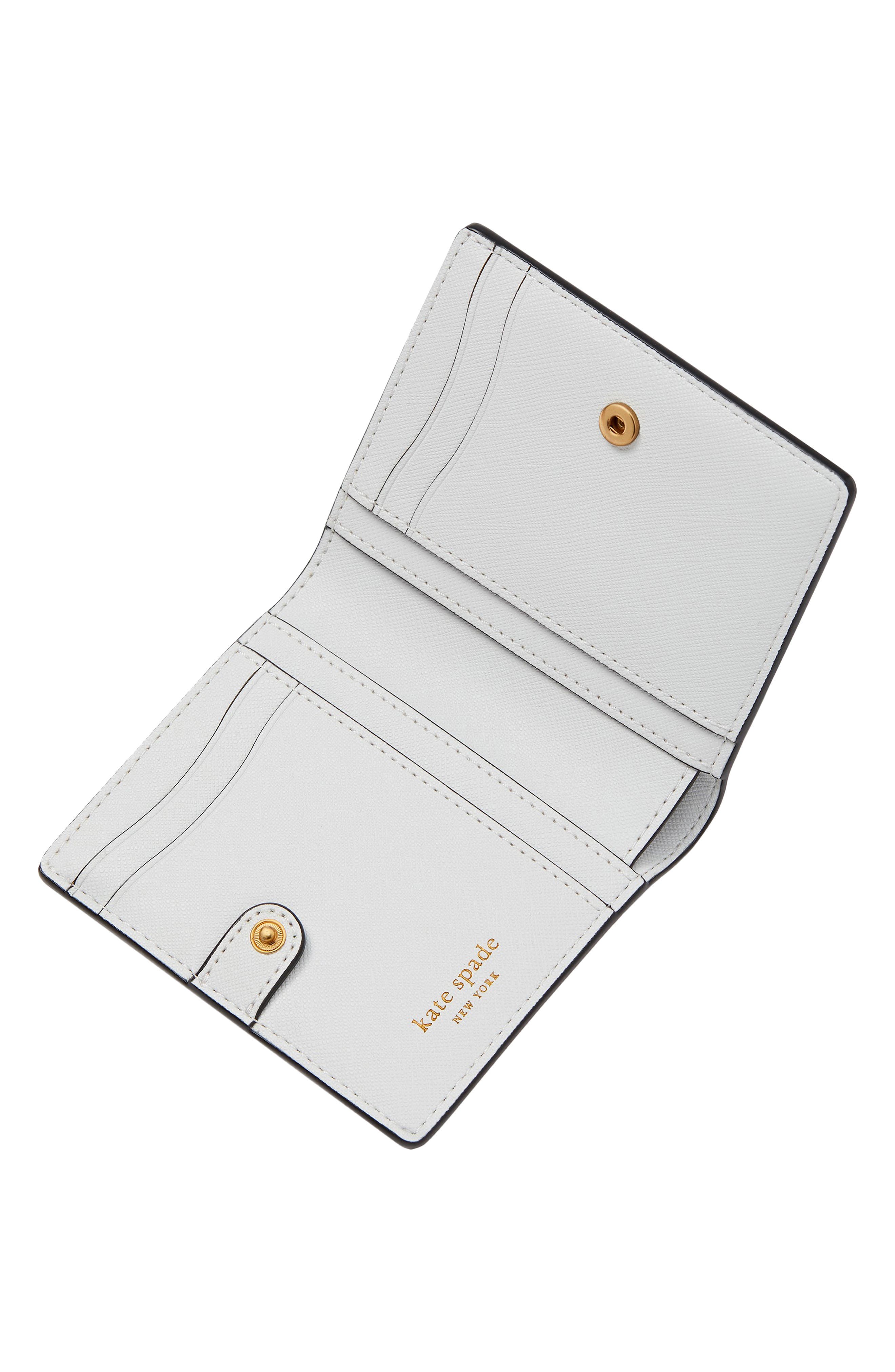 morgan matchbox embossed leather wallet, Alternate, color, PARCHMENT MULTI