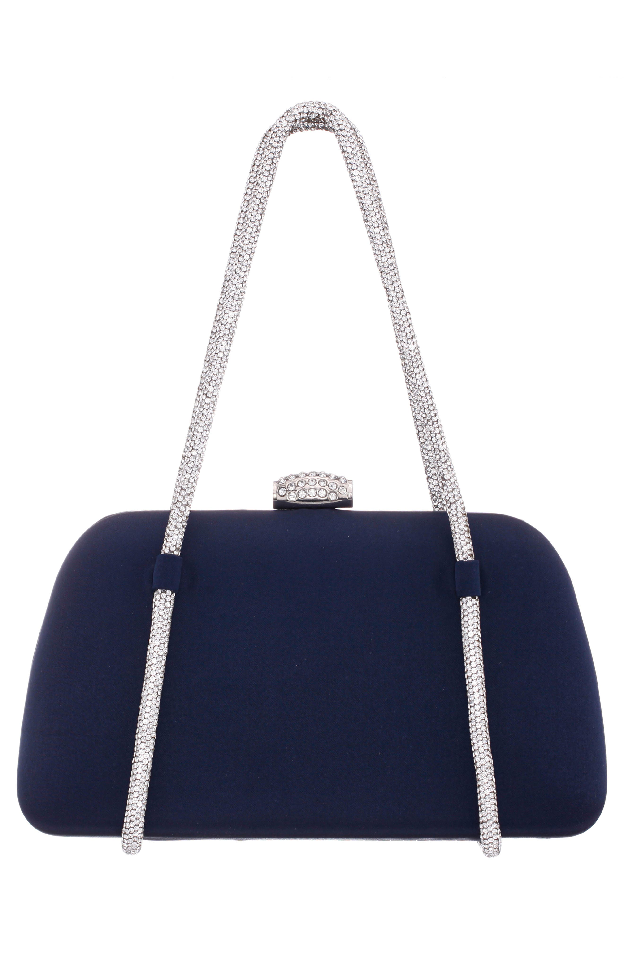 Camara Frame Clutch, Alternate, color, NAVY