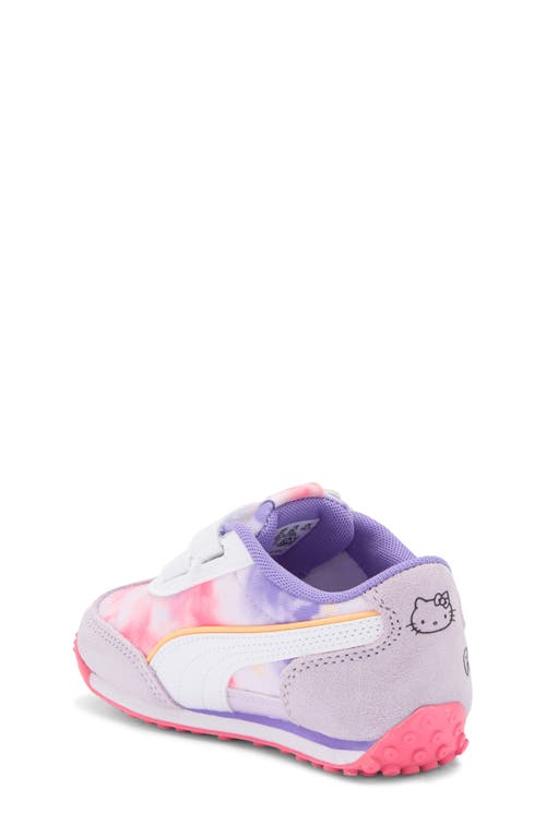 Puma X Hello Kitty® & Friends Kids' Easy Rider Sneaker In Lilac Frost- White