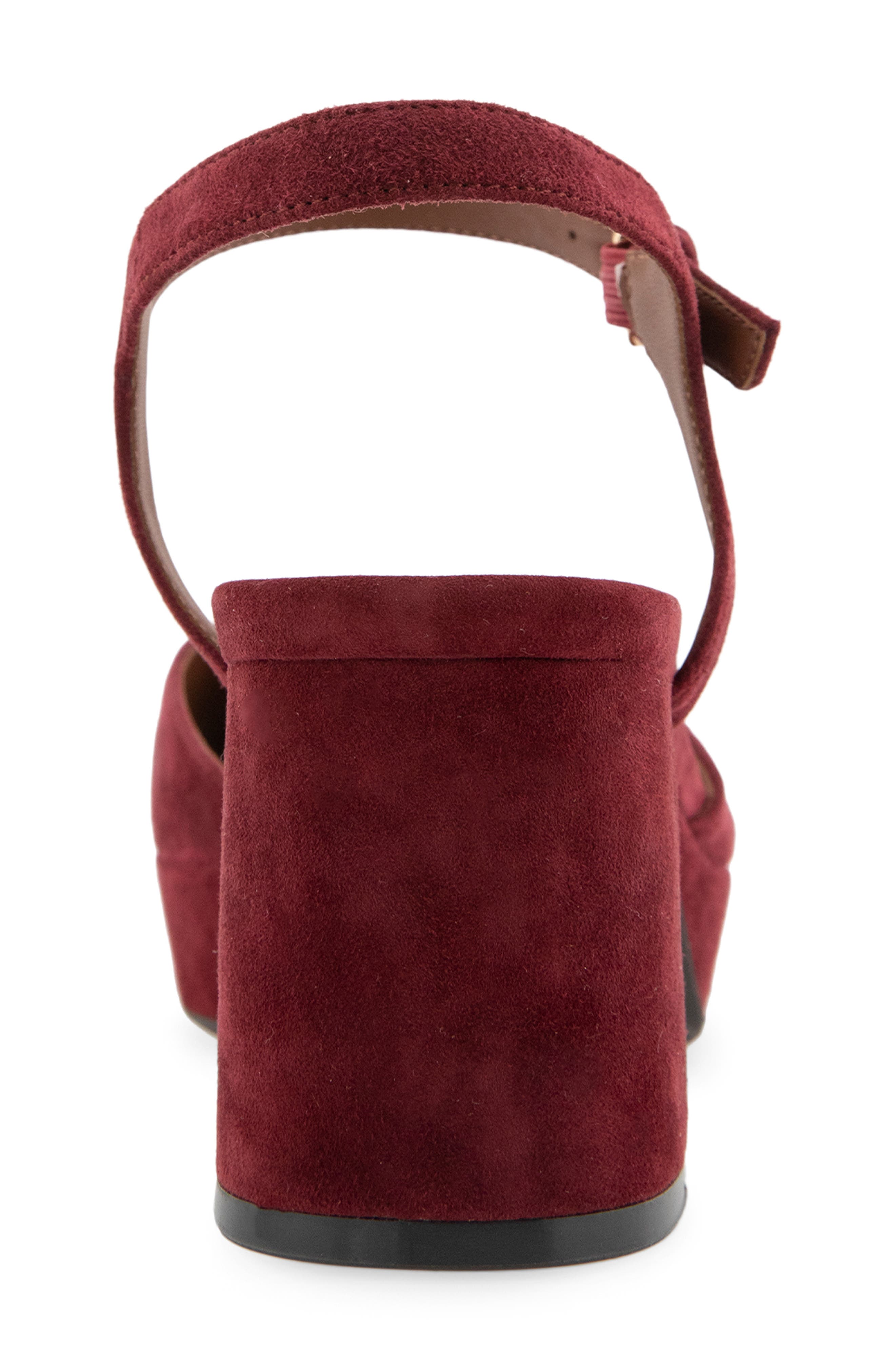 Soir Platform Pump, Alternate, color, BURGUNDY KID SUEDE