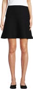 Lands' End Fine Gauge Cotton Sweater Above the Knee Circle Skirt