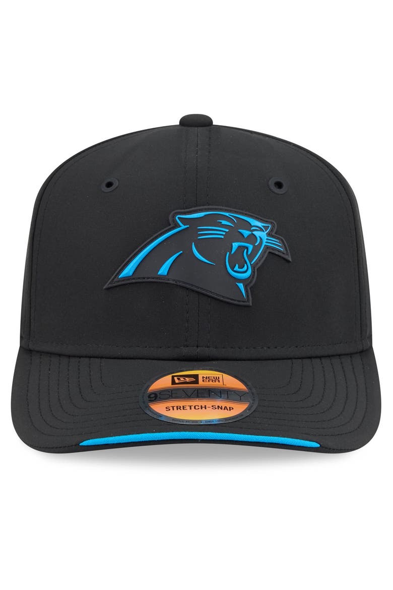 Men's New Era Black Carolina Panthers 2026 Sideline 9SEVENTY Adjustable Hat, Alternate, color, Black