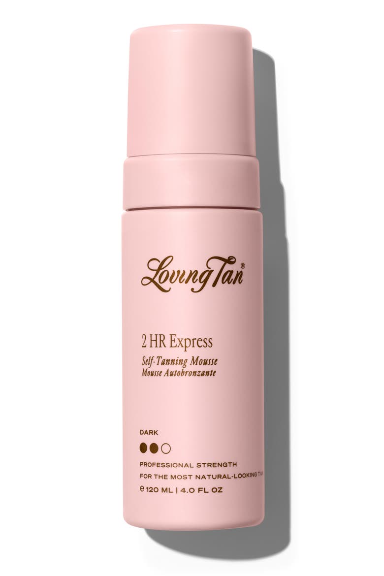 2 HR Express Self-Tanning Mousse, Main, color, DARK