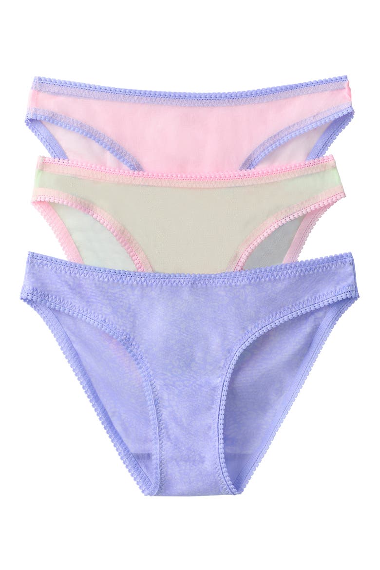 3-Pack Mesh Hip Bikinis, Main, color, DL/PD/MA