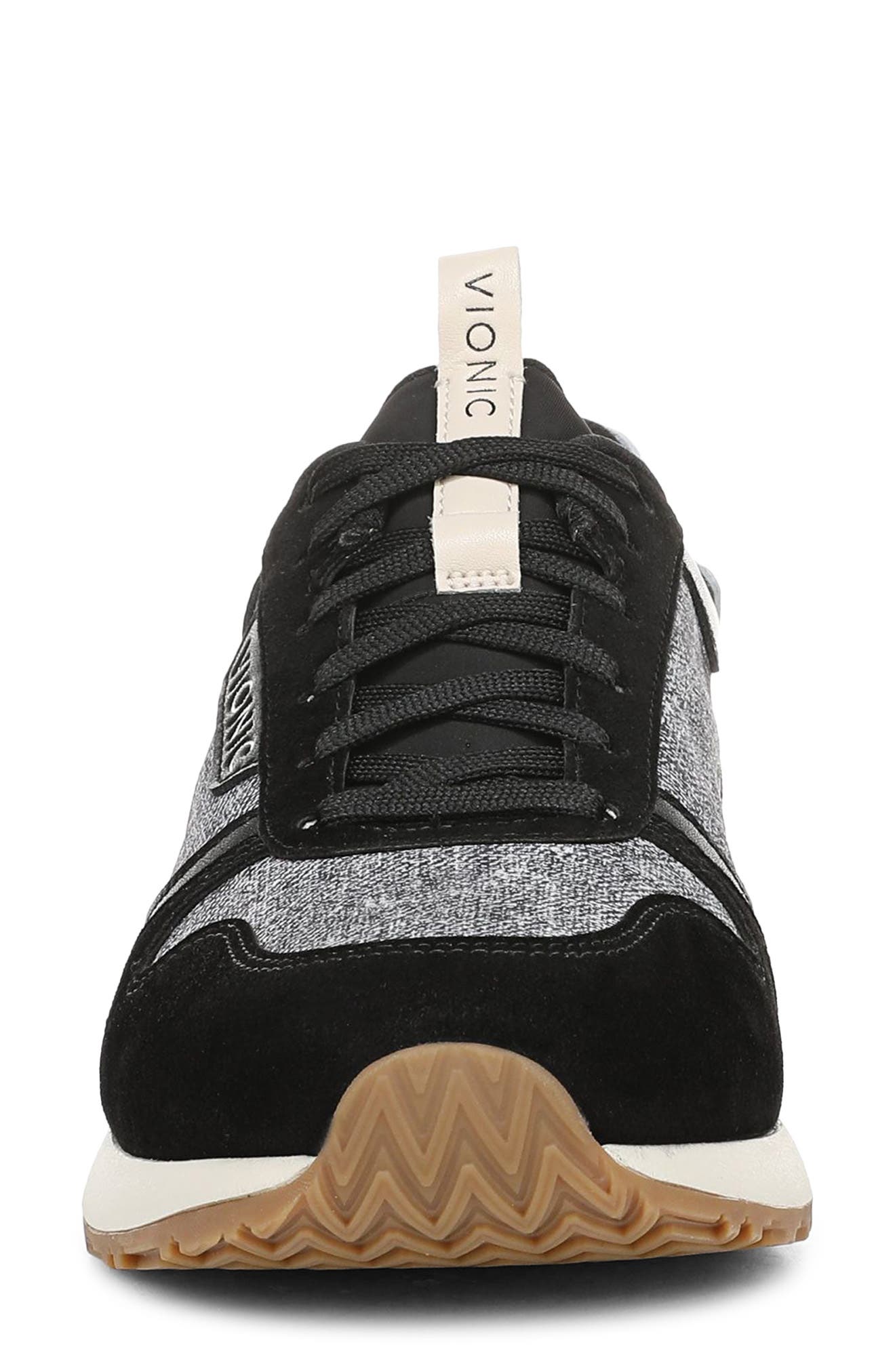 Vionic Monarch Sneaker, Alternate, color, Heathered Black