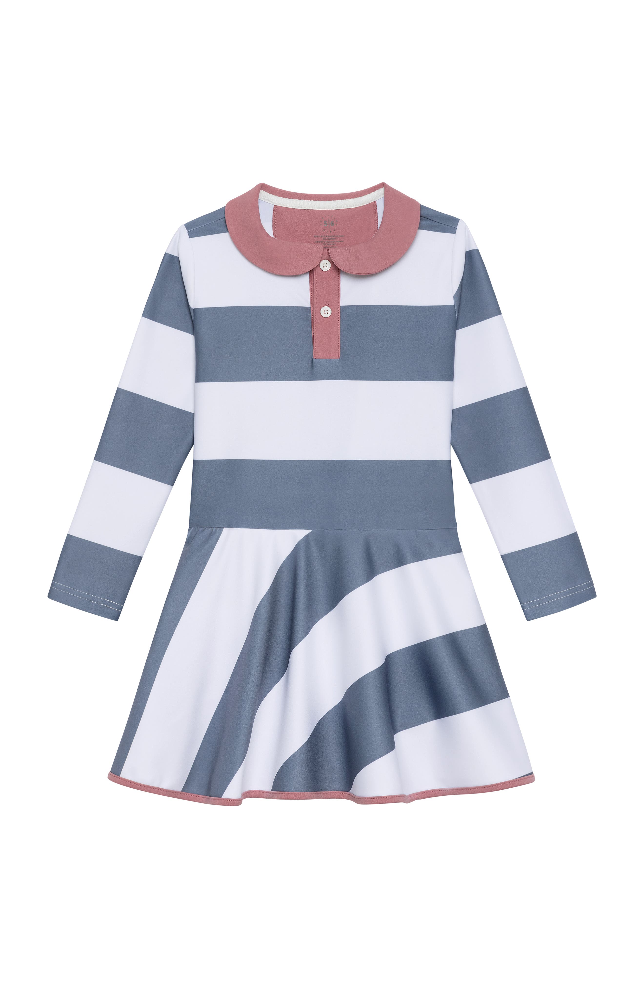 selected Slate White Stripe