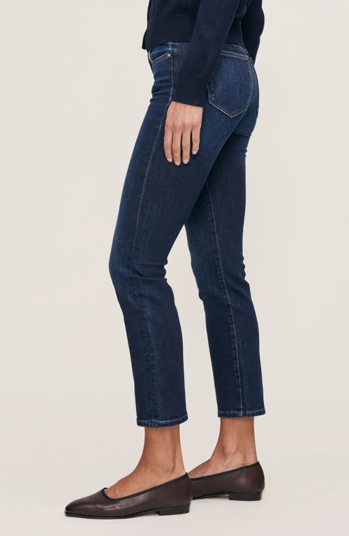 Dl1961 Mara Instasculpt Mid Rise Ankle Straight Leg Jeans In Blue