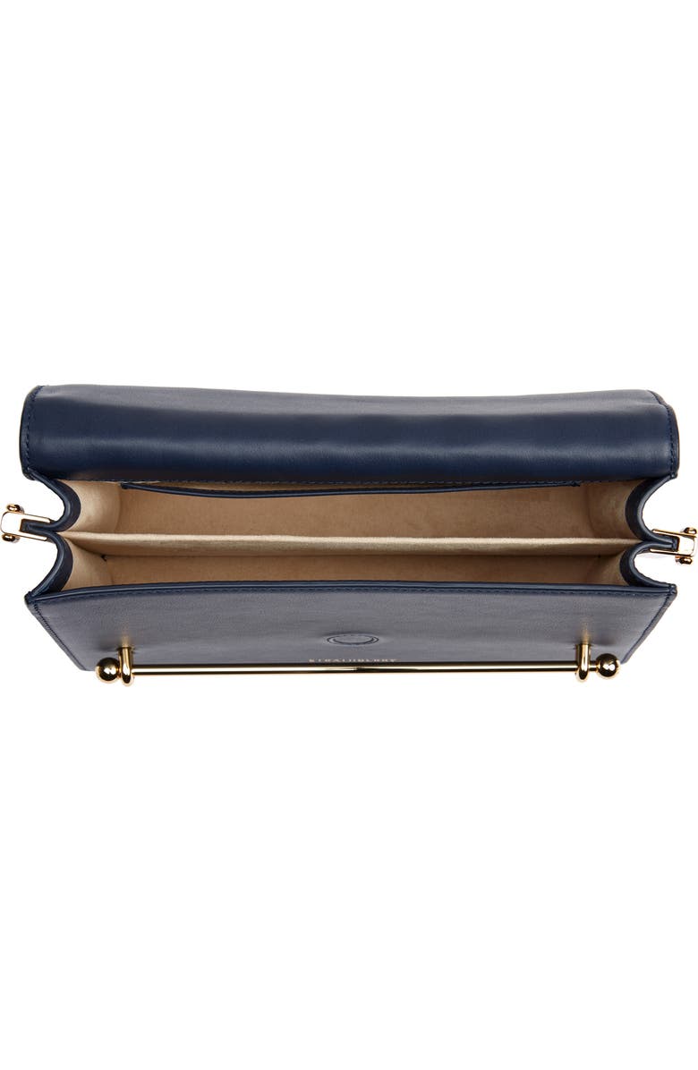 Strathberry Weave East/West Satin & Leather Crossbody Bag, Alternate, color,