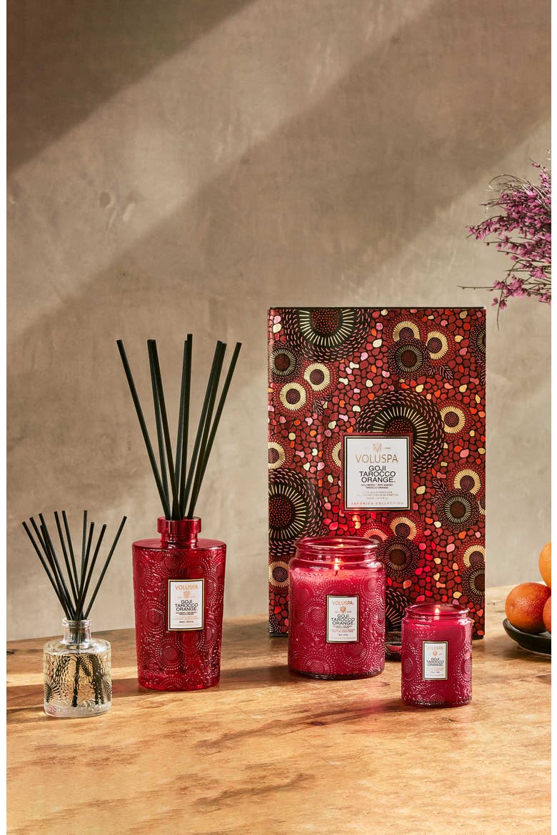 Goji Tarocco Orange Luxe Reed Diffuser, Alternate, color, GOJI TOBACCO